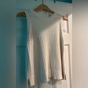 a new day Cream Textured Knit Top